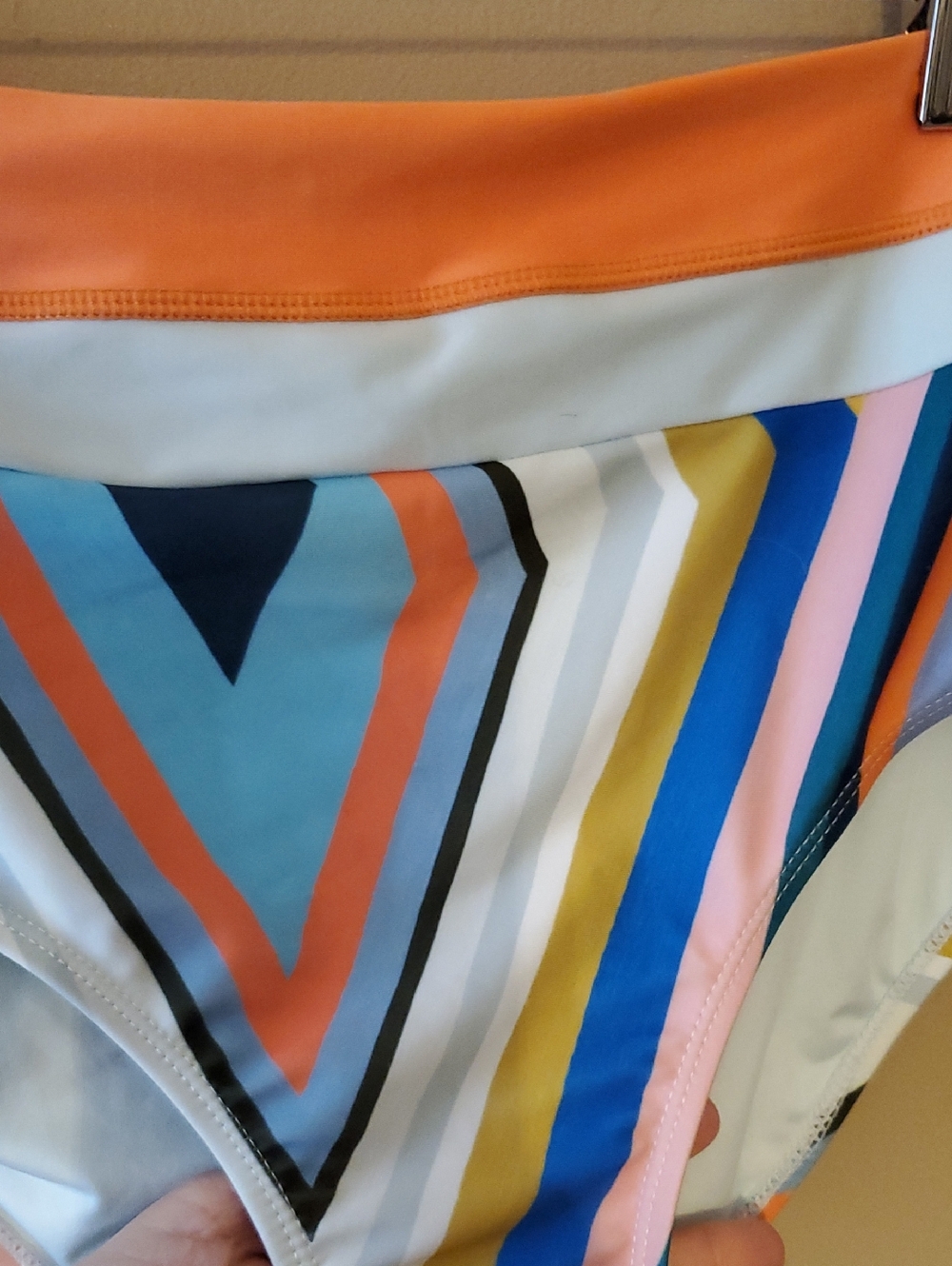 Nani Swimwear Millie Colorblock Bottom Swimwear Size XXL - Picture 6 of 10